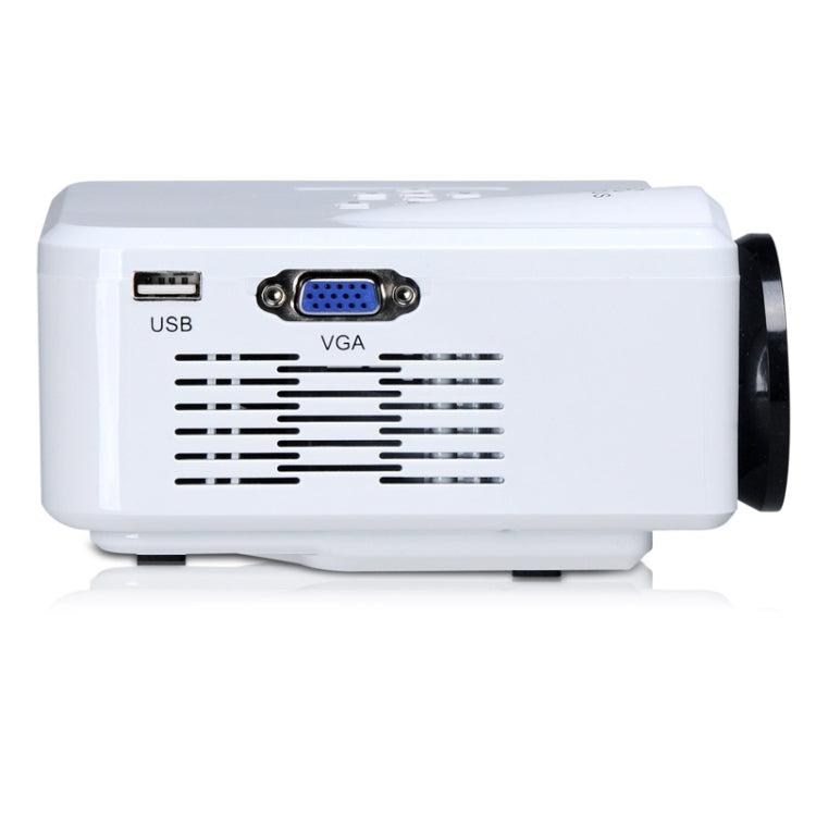 Uhappy U35 800LM Home Theater 640*480 Mini Projector with Remote Control, Support HDMI + SD + USB + TV + AV + VGA