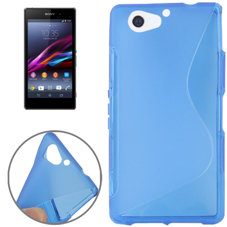 S Line Anti-slip Frosted TPU Case for Sony Xperia A2