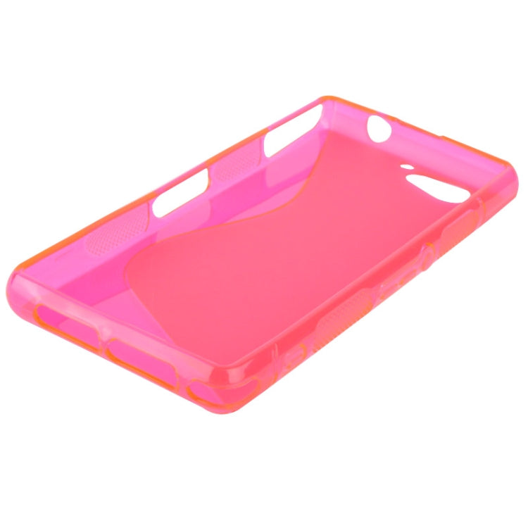 S Line Anti-slip Frosted TPU Case for Sony Xperia A2