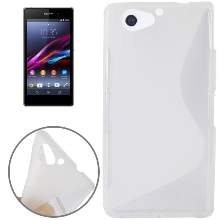 S Line Anti-slip Frosted TPU Case for Sony Xperia A2
