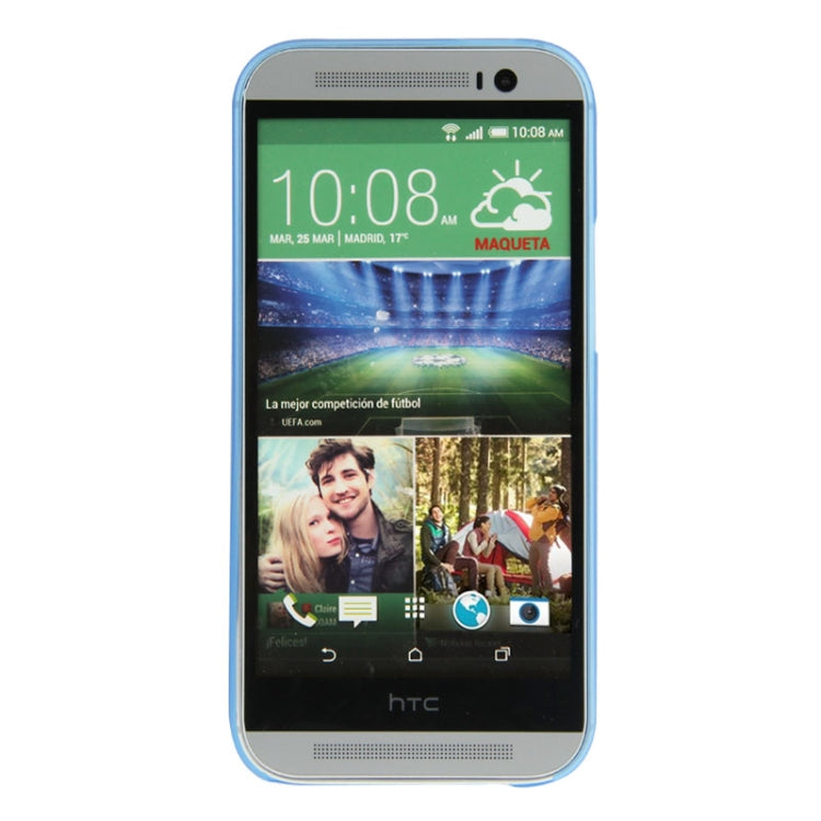 0.3mm Ultra Thin Polycarbonate Materials PC Protection Shell for HTC One M8, Transparent Version / Matte Edition