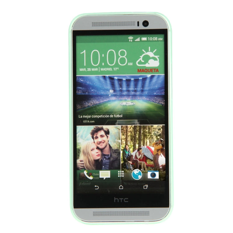 0.3mm Ultra Thin Polycarbonate Materials PC Protection Shell for HTC One M8, Transparent Version / Matte Edition
