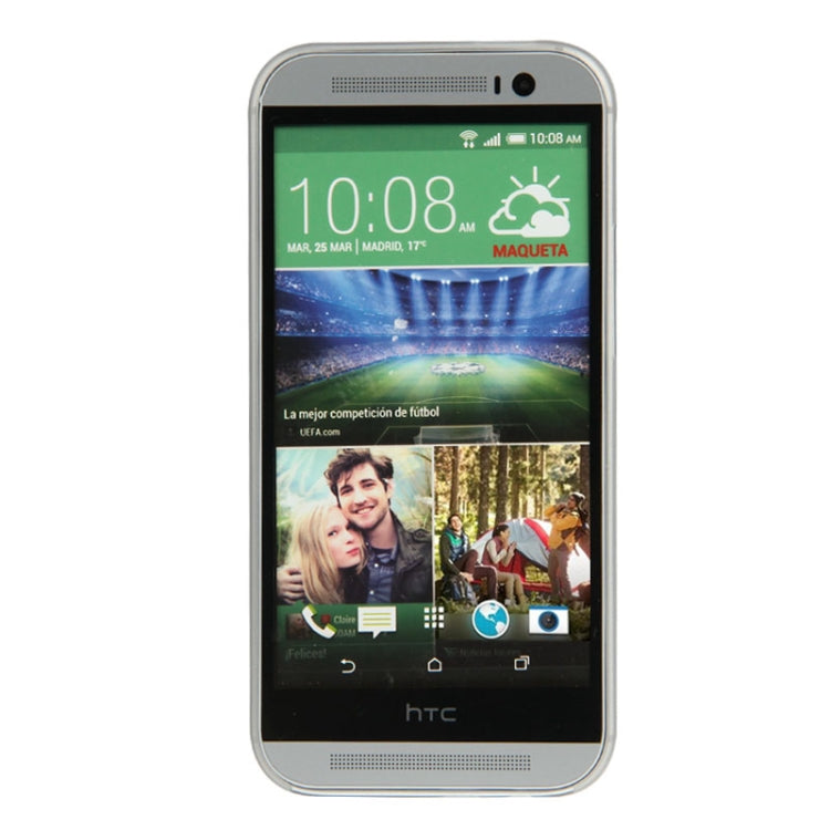 0.3mm Ultra Thin Polycarbonate Materials PC Protection Shell for HTC One M8, Transparent Version / Matte Edition