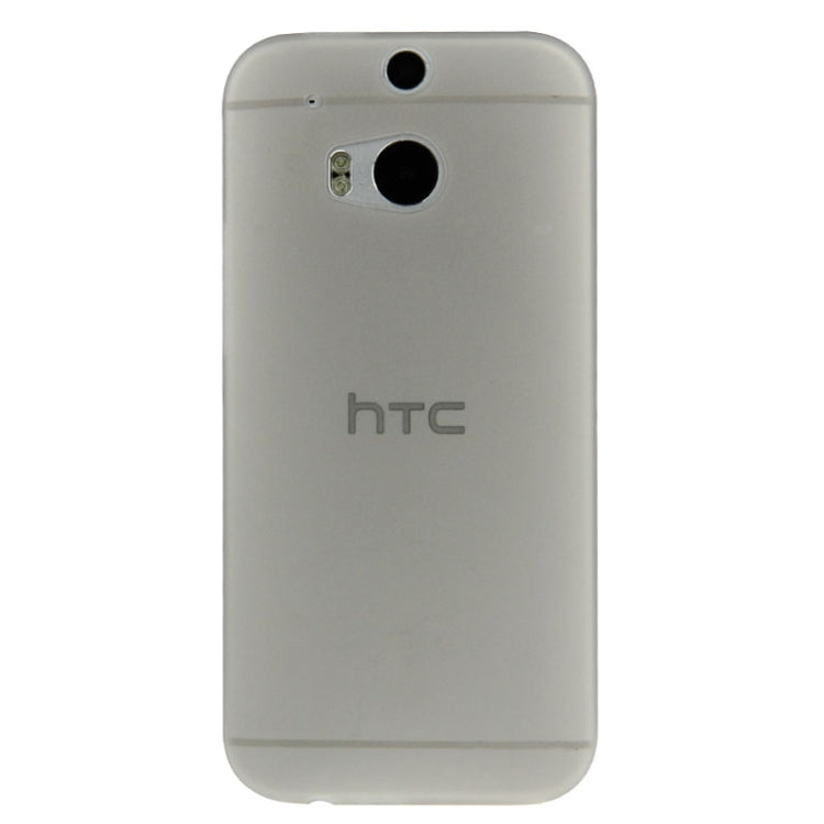 0.3mm Ultra Thin Polycarbonate Materials PC Protection Shell for HTC One M8, Transparent Version / Matte Edition