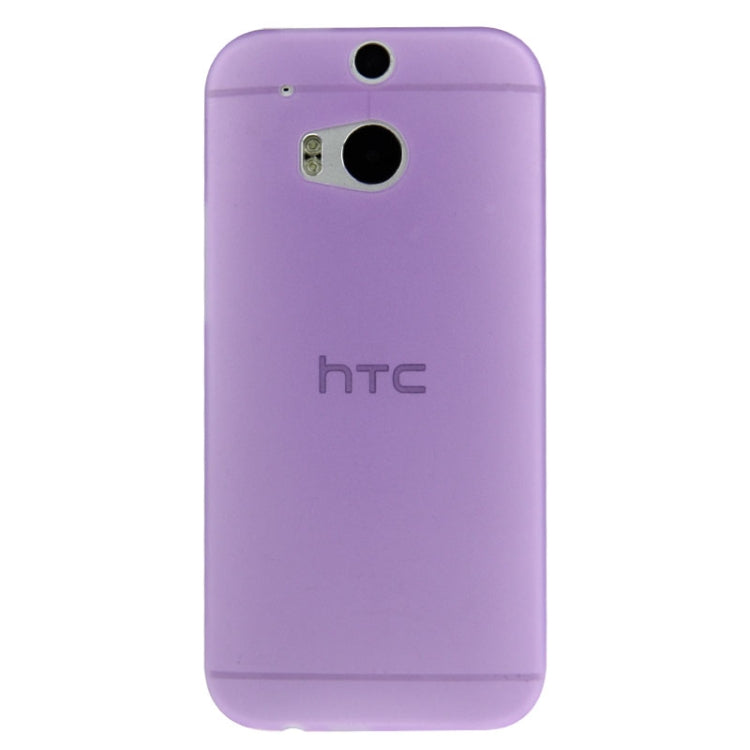 0.3mm Ultra Thin Polycarbonate Materials PC Protection Shell for HTC One M8, Transparent Version / Matte Edition