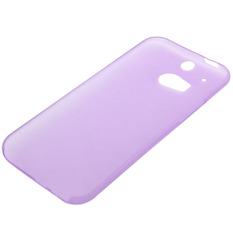 0.3mm Ultra Thin Polycarbonate Materials PC Protection Shell for HTC One M8, Transparent Version / Matte Edition