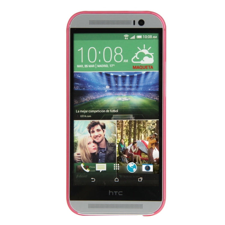 0.3mm Ultra Thin Polycarbonate Materials PC Protection Shell for HTC One M8, Transparent Version / Matte Edition
