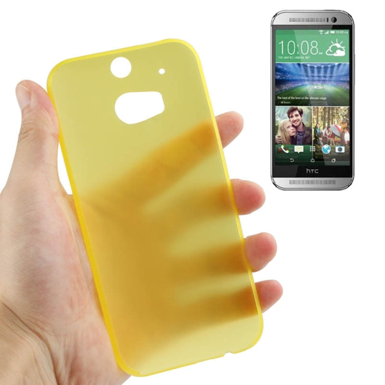 0.3mm Ultra Thin Polycarbonate Materials PC Protection Shell for HTC One M8, Transparent Version / Matte Edition