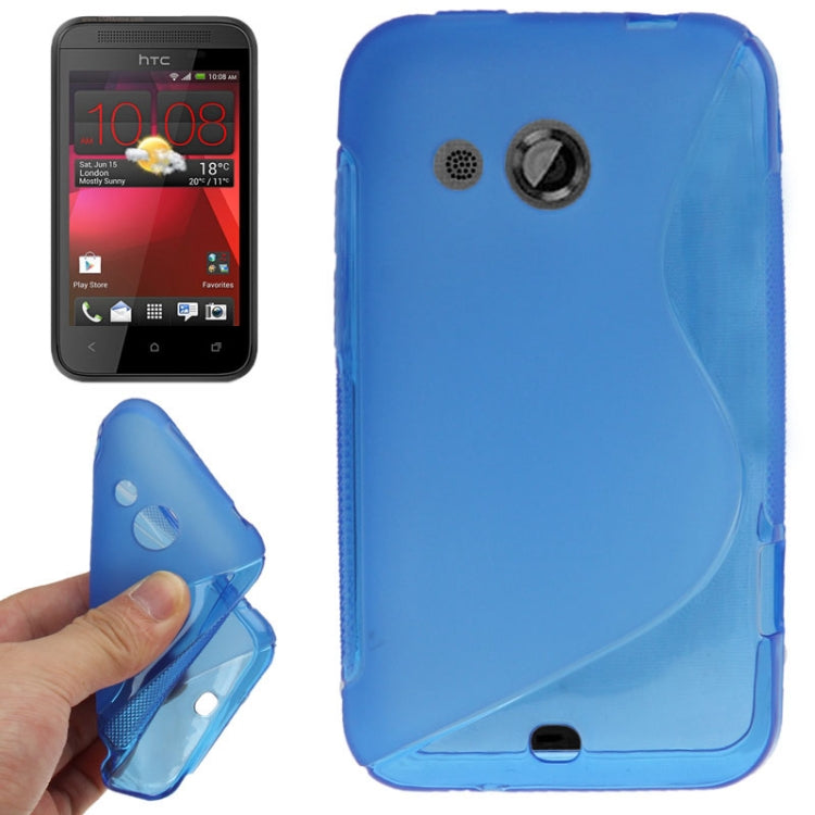 S Line Anti-skid TPU Protective Case for HTC Desire 200