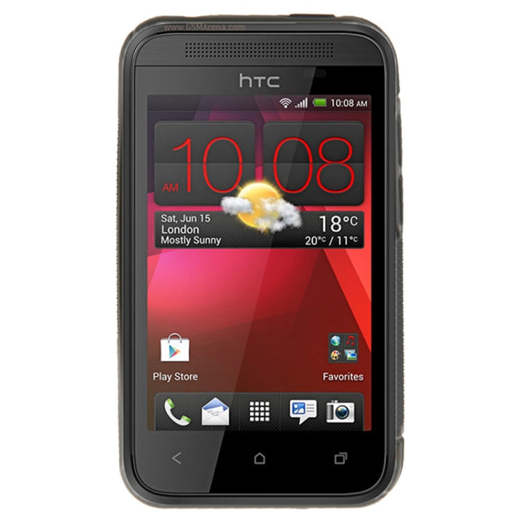S Line Anti-skid TPU Protective Case for HTC Desire 200