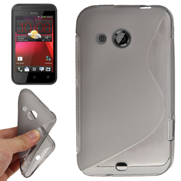 S Line Anti-skid TPU Protective Case for HTC Desire 200