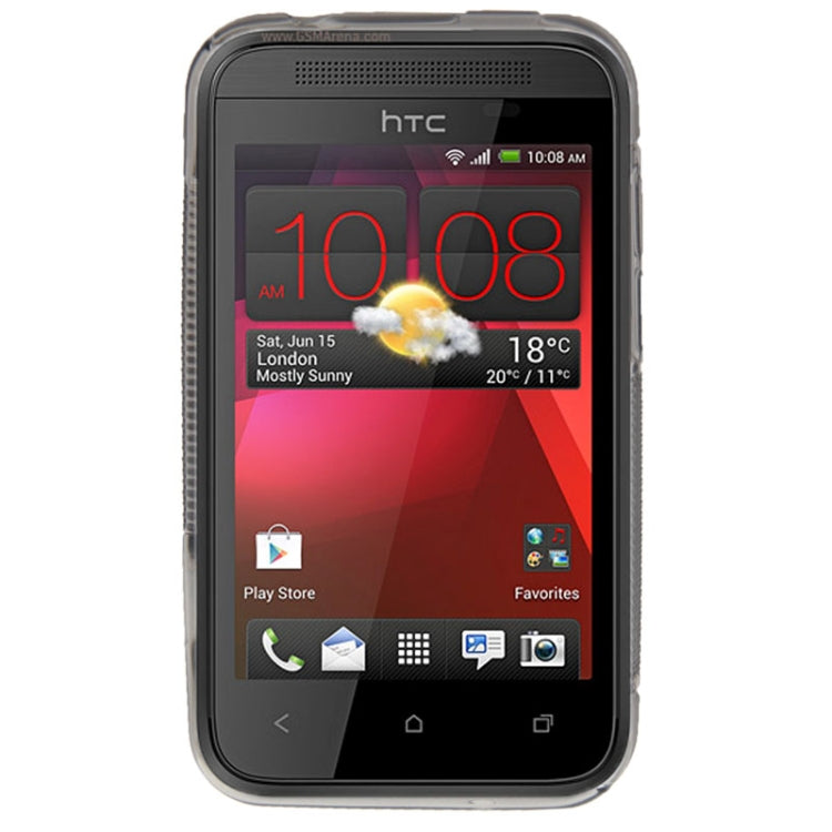 S Line Anti-skid TPU Protective Case for HTC Desire 200