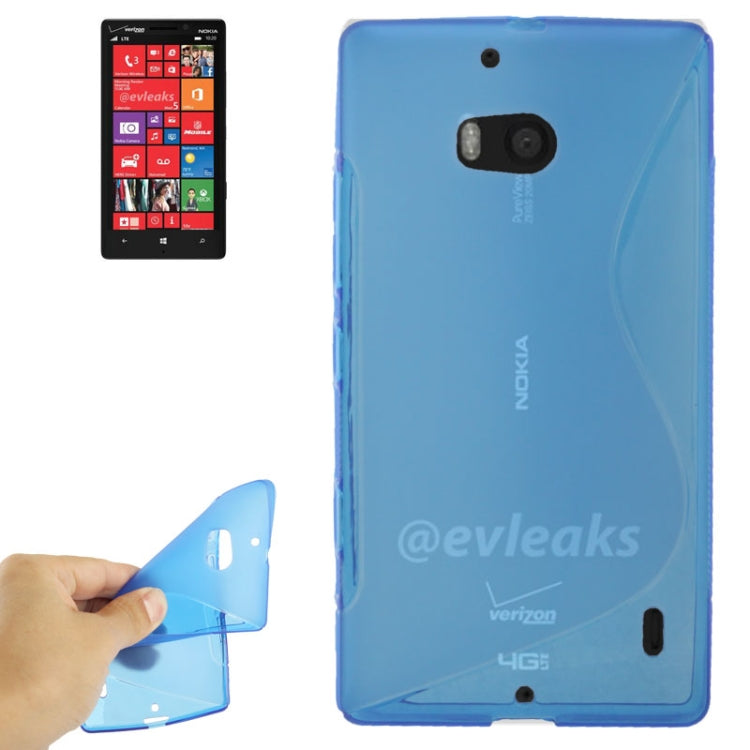 S Line Anti-skid Frosted TPU Protective Case for Nokia Lumia 929