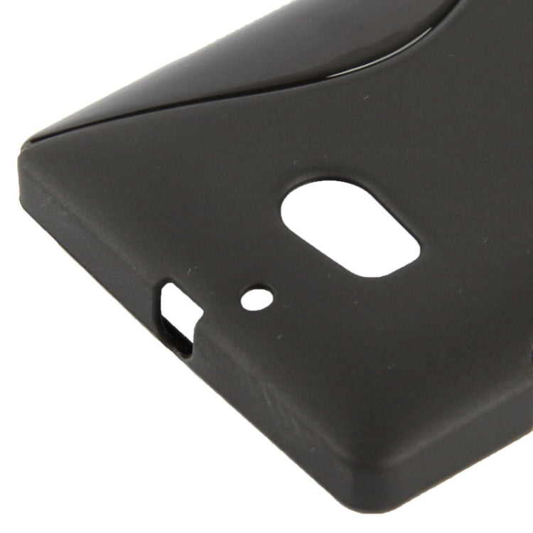S Line Anti-skid Frosted TPU Protective Case for Nokia Lumia 929