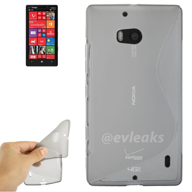 S Line Anti-skid Frosted TPU Protective Case for Nokia Lumia 929