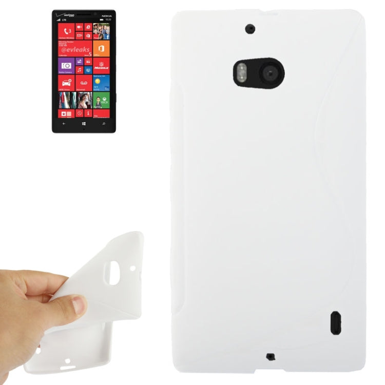 S Line Anti-skid Frosted TPU Protective Case for Nokia Lumia 929