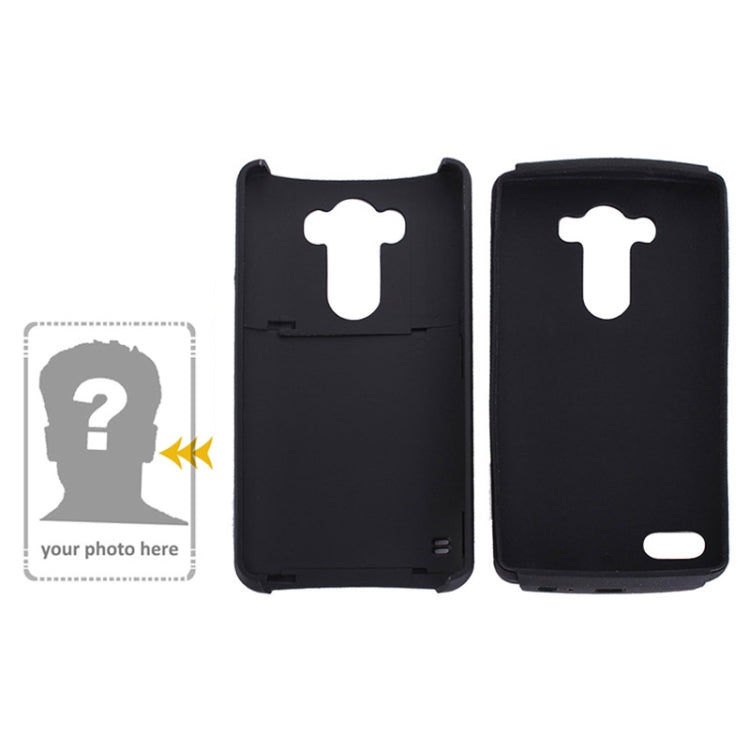Plastic + Silicone Combination Case with Holder & Business Card Holder for LG G3 / D855