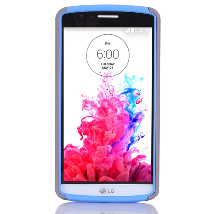 Plastic + Silicone Combination Case with Holder & Business Card Holder for LG G3 / D855