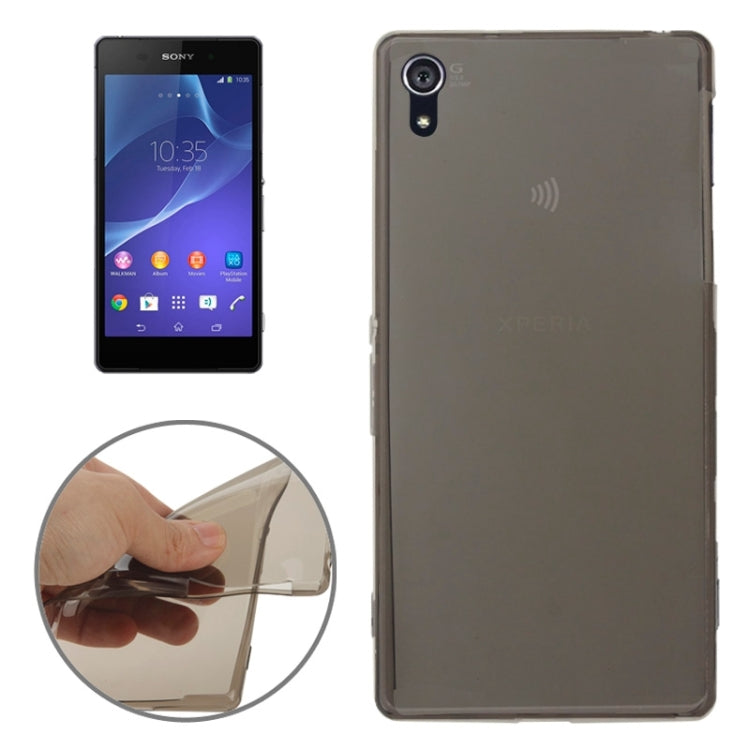 TPU Transparent Protective Case for Sony Xperia Z2 / L50w