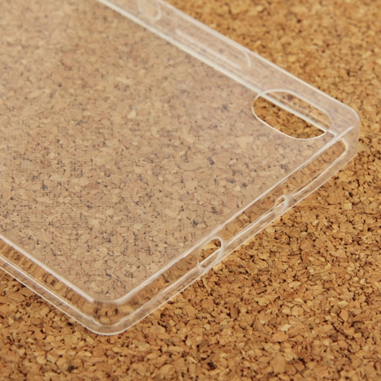 0.7mm Ultra-thin TPU Transparent Protective Case for Huawei Ascend P7