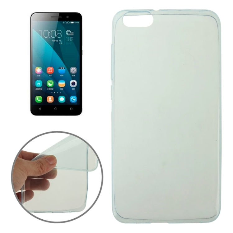 0.7mm Ultra-thin TPU Transparent Protective Case for Huawei Honor 4X