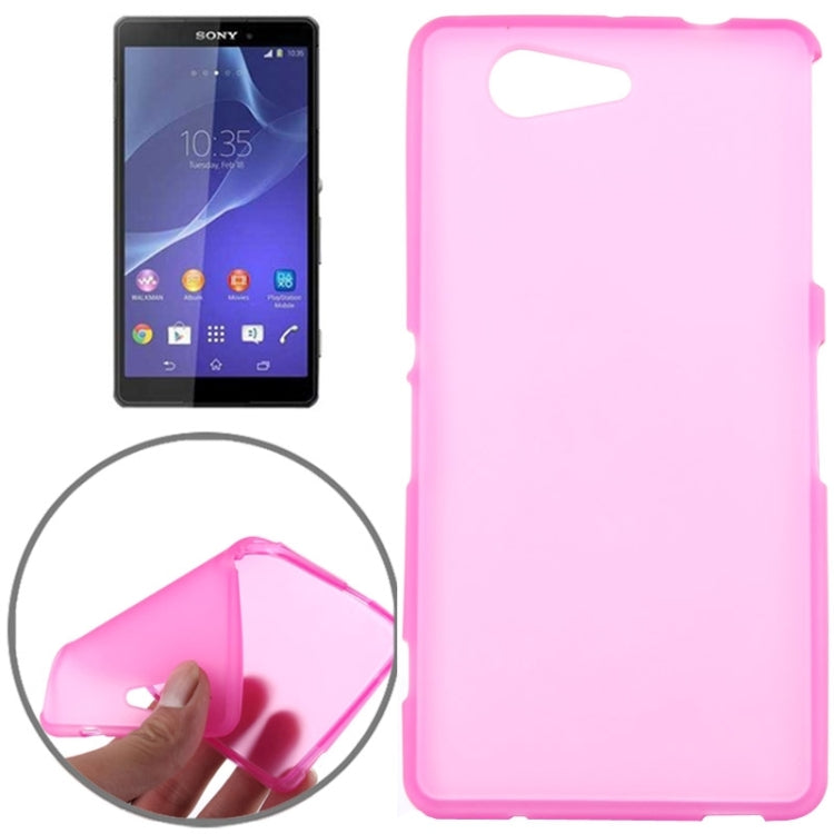 Double Frosted TPU Case for Sony Xperia Z3 Compact D5803 / D5833