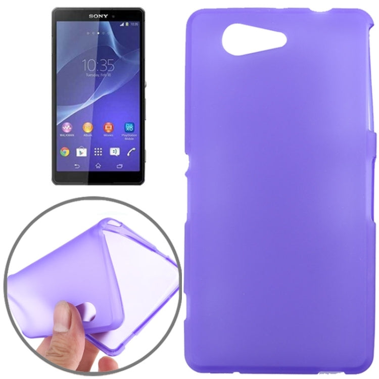 Double Frosted TPU Case for Sony Xperia Z3 Compact D5803 / D5833