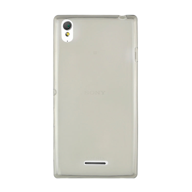 0.45mm Ultra-thin Polycarbonate Material TPU & Jelly Case for Sony Xperia T3