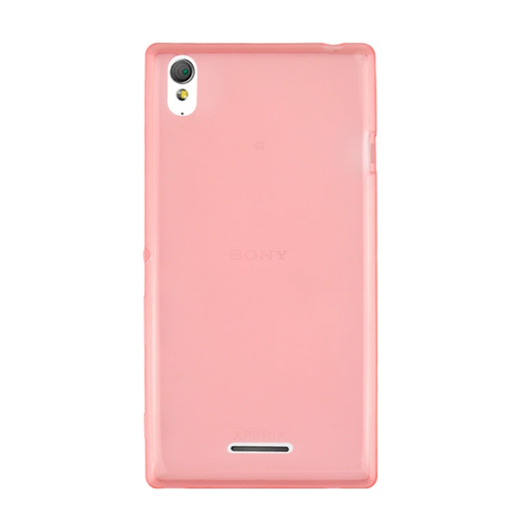 0.45mm Ultra-thin Polycarbonate Material TPU & Jelly Case for Sony Xperia T3