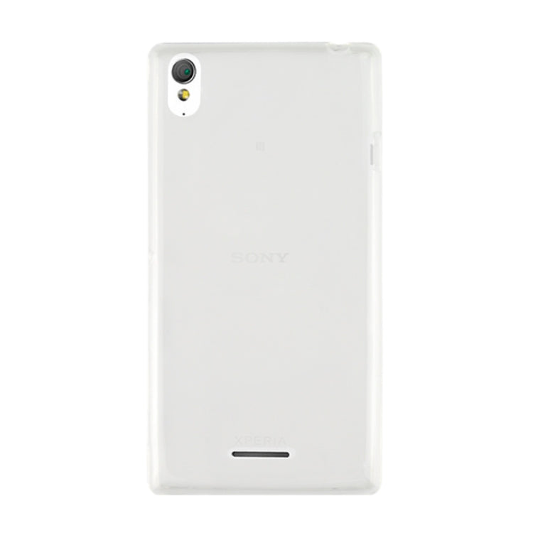 0.45mm Ultra-thin Polycarbonate Material TPU & Jelly Case for Sony Xperia T3