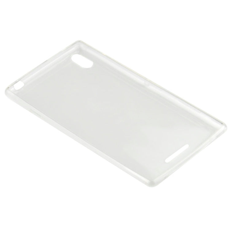 0.45mm Ultra-thin Polycarbonate Material TPU & Jelly Case for Sony Xperia T3