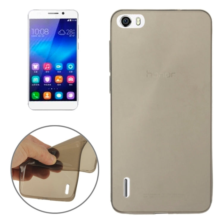 0.7mm Ultra-thin TPU Transparent Protective Case for Huawei Honor 6