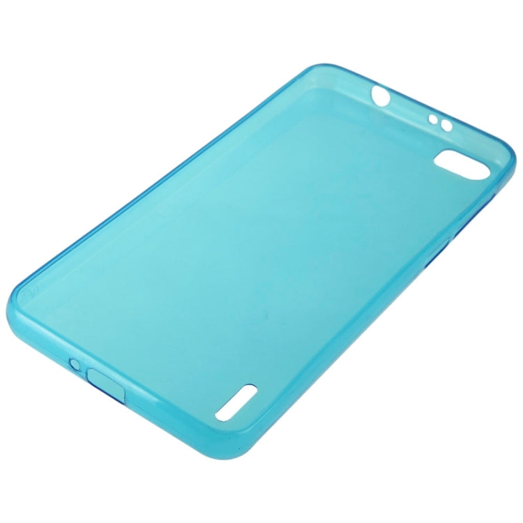 0.7mm Ultra-thin TPU Transparent Protective Case for Huawei Honor 6