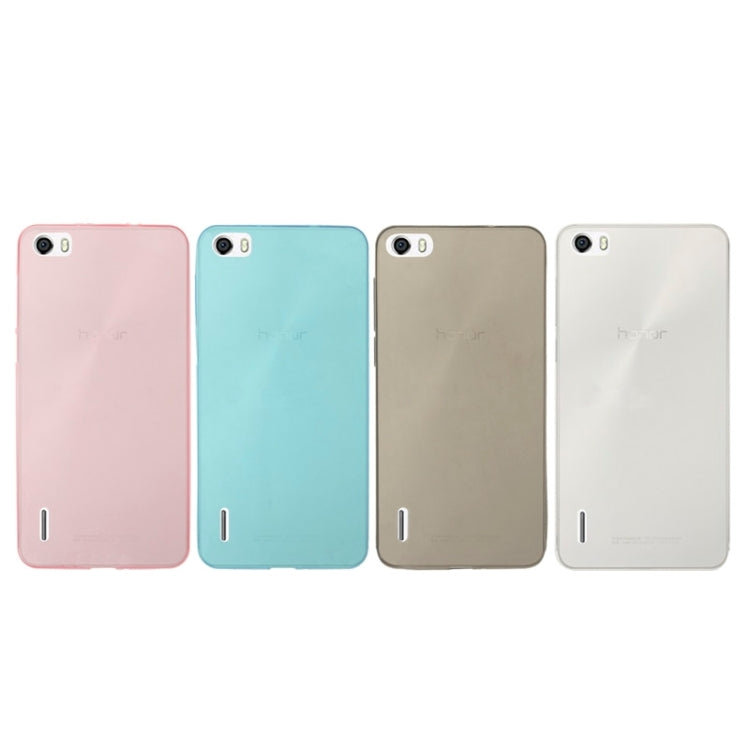 0.7mm Ultra-thin TPU Transparent Protective Case for Huawei Honor 6