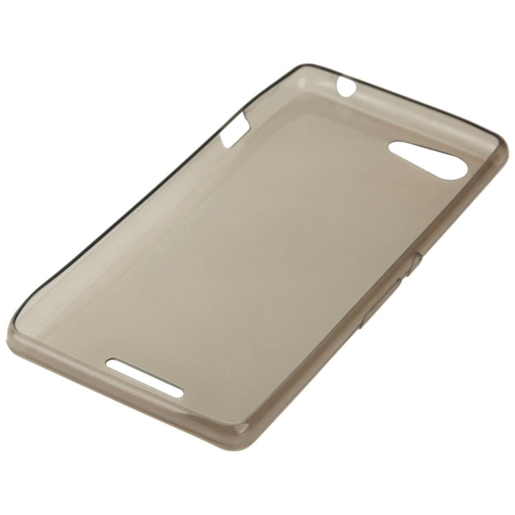 0.7mm Ultra-thin TPU Transparent Protective Case for Sony Xperia E3