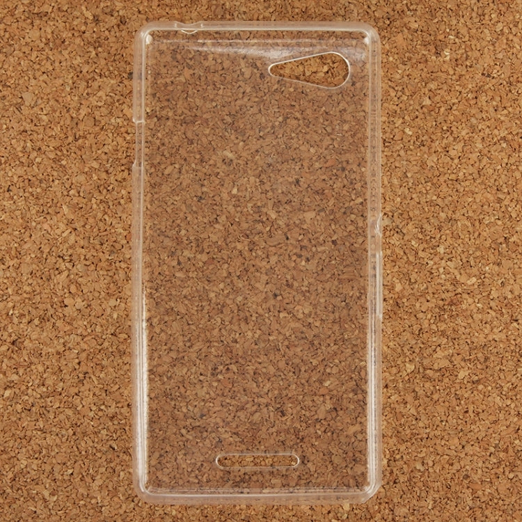 0.7mm Ultra-thin TPU Transparent Protective Case for Sony Xperia E3