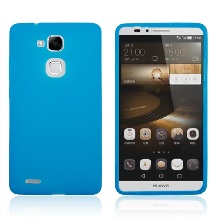 Full Body TPU Skin Cover with Touchable Wallet flip Screen Protective Case for Huawei Mate 7