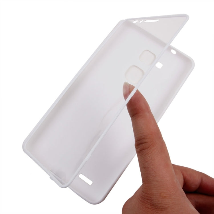 Full Body TPU Skin Cover with Touchable Wallet flip Screen Protective Case for Huawei Mate 7