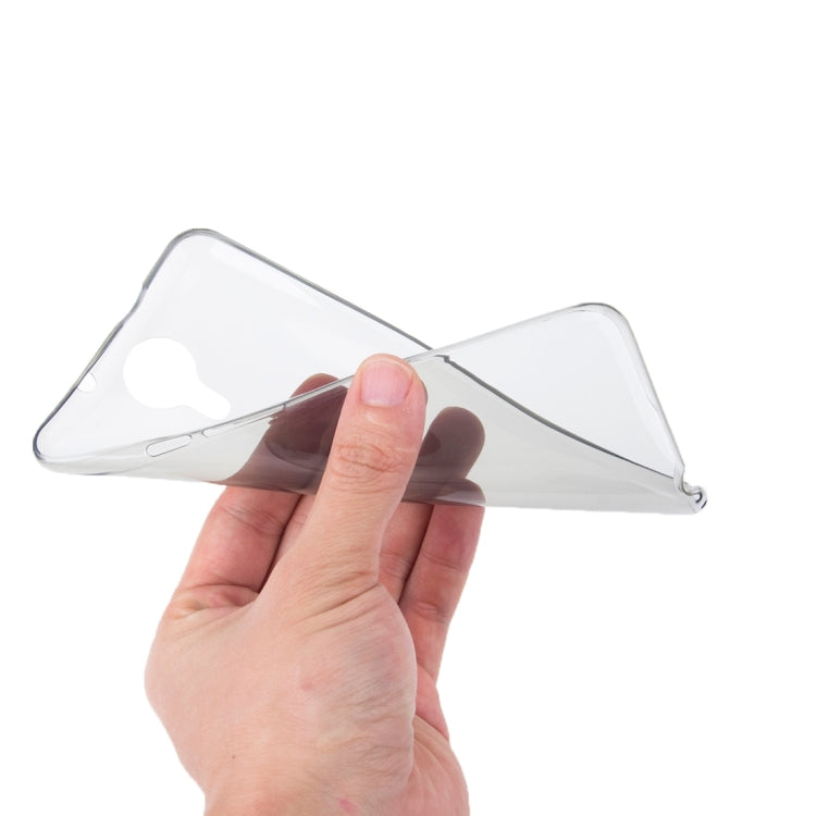 Ultrathin Transparent TPU Protective Case for Ulefone Be Touch 2 (Suitable for S-MPH-3573)(Grey)