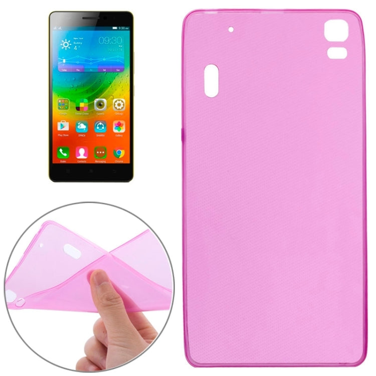 Soft Transparent TPU Protective Case for Lenovo K3 Note