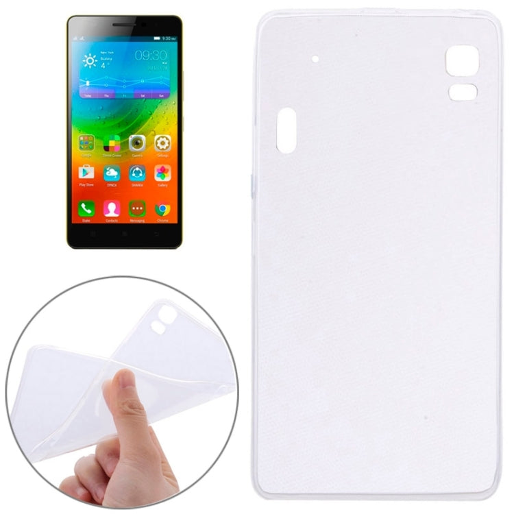Soft Transparent TPU Protective Case for Lenovo K3 Note
