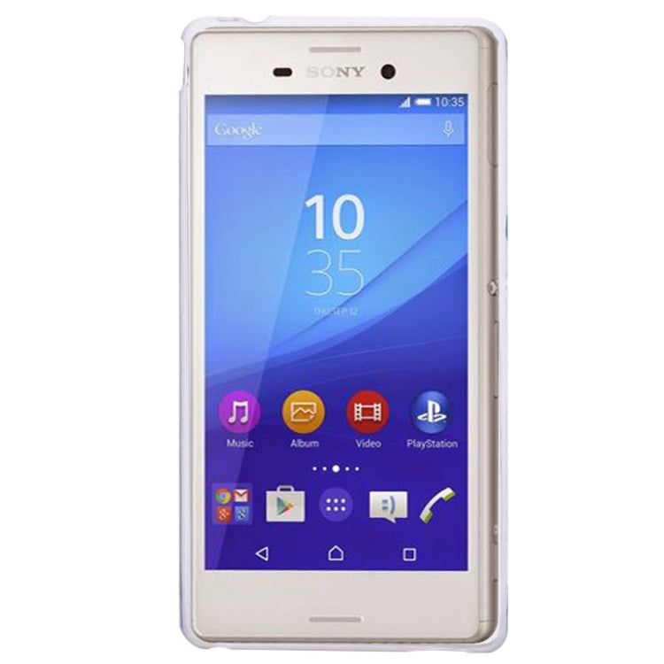 Soft Transparent TPU Protective Case for Sony Xperia M4 Aqua