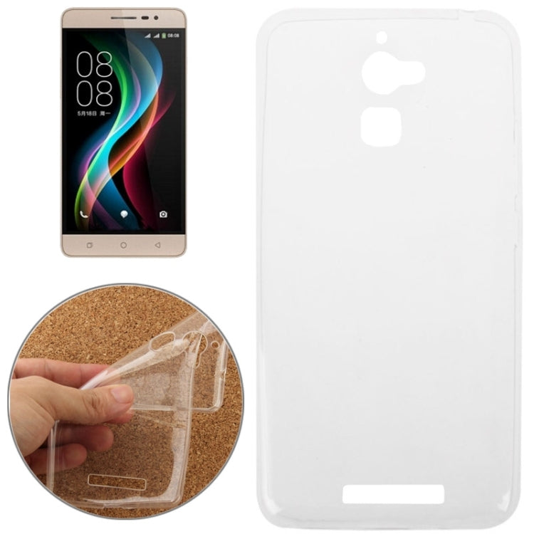 Ultrathin TPU Protective Case for Coolpad Y90(Transparent)