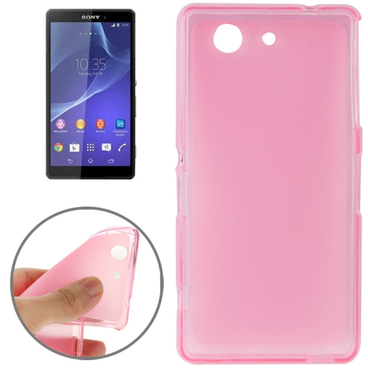 Double Frosted TPU Case for Sony Xperia Z3 Compact / M55W