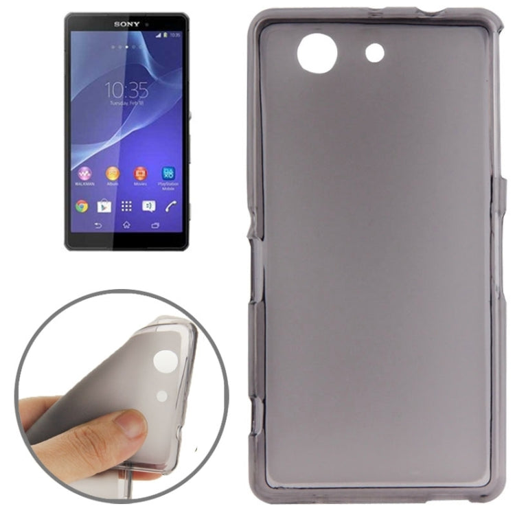 Double Frosted TPU Case for Sony Xperia Z3 Compact / M55W