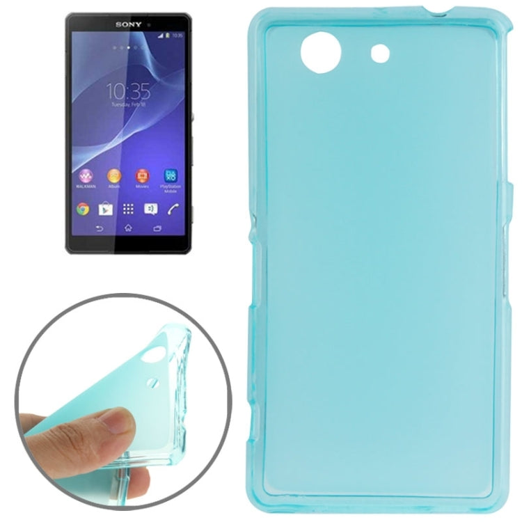 Double Frosted TPU Case for Sony Xperia Z3 Compact / M55W