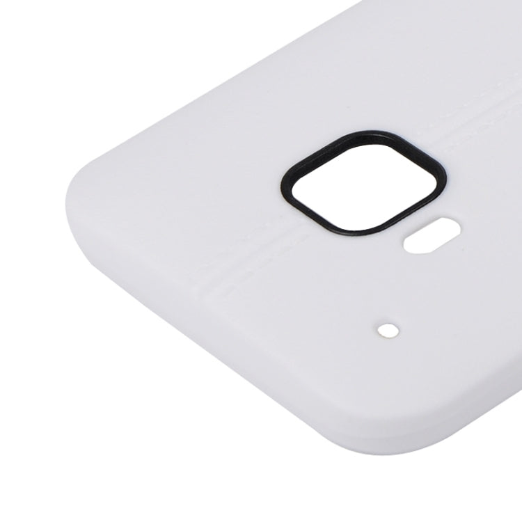 For HTC One M9 Leather Texture TPU Case