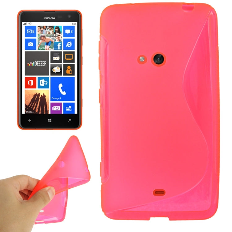 S Line Anti-skid TPU Protective Case for Nokia Lumia 625