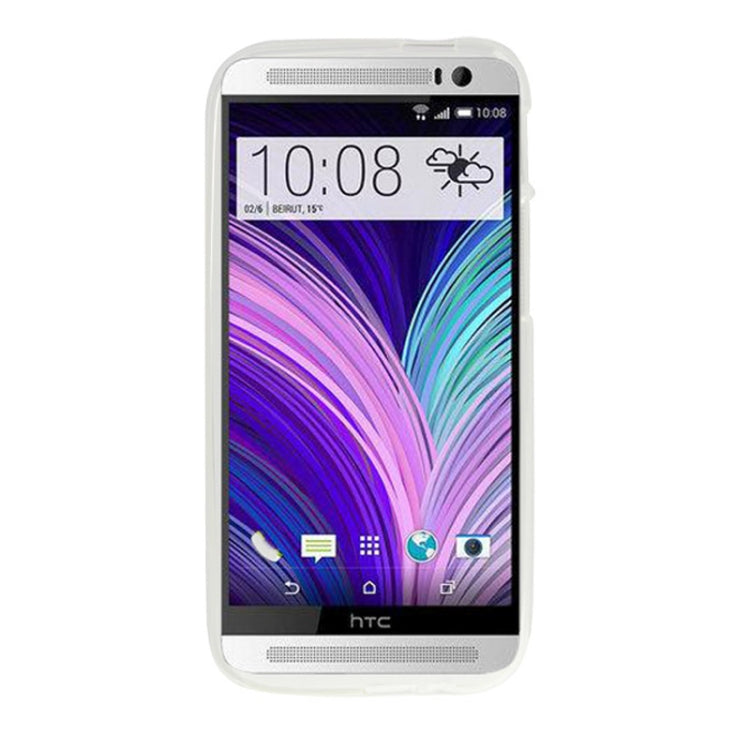 Frosted TPU Protective Case for HTC One M8