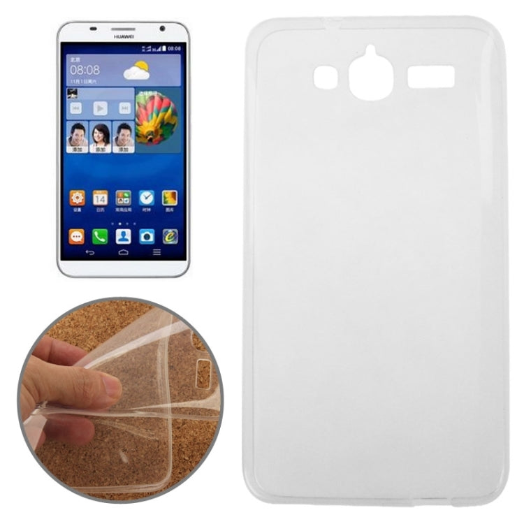 Soft Ransparent TPU Protective Case for Huawei Ascend GX1